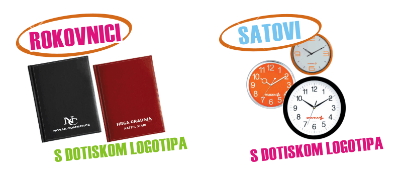 Rokovnici - Satovi - Privjesci